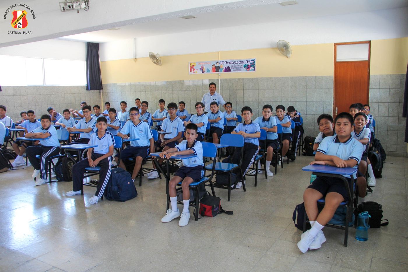 Estudiantes de Secundaria en su aula