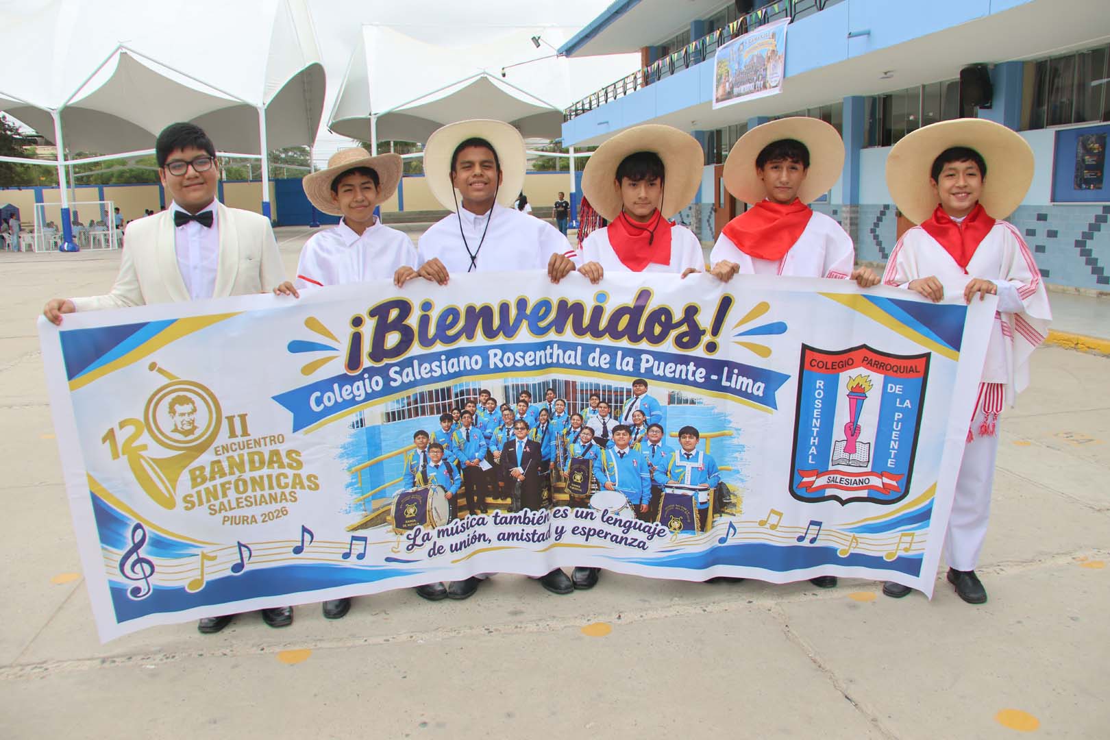 Piura acoge a más de 300 músicos en el II Encuentro de Bandas Sinfónicas Salesianas — foto 41